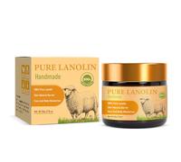 Crema alla lanolina pura al 100% - Idratante barriera cutanea naturale per viso e corpo, 50 g, fatta a mano