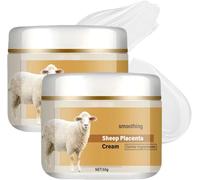 Crema alla Placenta, Crema Viso Rassodante e Riparatrice Anti-età, Lozione Corpo Idratante Profonda, Lozione Riparatrice Istantanea per il Viso, Riduce le Linee Sottili