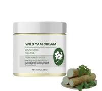 Crema all'igname selvatico biologica, Crema all'igname selvatico per l'equilibrio ormonale, Crema all'igname selvatico, Crema per la pelle all'igname selvatico, Crema alla radice (1pezzo)