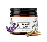 Crema all'igname selvatico, crema corpo idratante con vitamina E e aloe vera, idratante lenitivo a base vegetale, aiuta a supportare l'equilibrio ormonale per donna e uomo