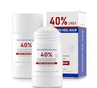 Crema all'Urea al 40% per Piedi, 2 Stick, Lozione per Pelle Secca e Screpolata, Massima Forza, ad Assorbimento Rapido e Non Grassa,Crema Corpo per Pelle Secca, Esfoliante, Rimuove Calli e Duroni