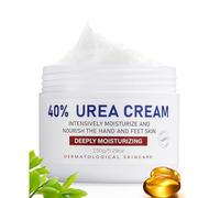 Crema all'Urea con Acido Ialuronico e Olio di Tea Tree, Crema per Piedi per Pelle Secca e Screpolata, Cura Intensiva, 150ml