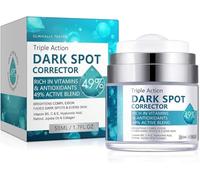 Crema anti-macchie a triplo effetto, 50 ml - Illumina il tono della pelle, attenua le macchie scure, riduce le rughe, ricca di vitamine, con un contenuto di principi attivi fino al 49%.