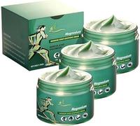 Crema antidolorifica al magnesio per massaggi, gel lenitivo per massaggi, delicato e nutriente, crema naturale per il sollievo articolare, per polsi, ginocchia e schiena