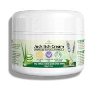 Crema Antifungina per Inguine e Piede d’Atleta: Trattamento Naturale per il Piede d’Atleta, la Tigna, l’Irritazione Inguinale e l’Eczema - Formula con Olio di Tea Tree, Aloe Vera, Lavanda - 30g
