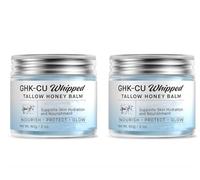 Crema antiossidante rinnovatrice per la pelle GHK-Cu al peptide di rame, migliora la compattezza e la luminosità, idratante burroso leggero, potenziatore del collagene, 60 g