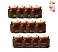 Crema Antirughe al retinolo, crema rassodante avanzata per la pelle, crema giorno per il viso, migliora il rilassamento cutaneo e le linee sottili, ingredienti naturali per tutti i tipi di pelle (12