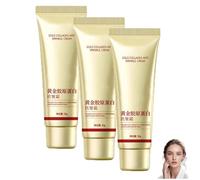 Crema antirughe di collagene, crema di collagene dorato 50 g, riduci le linee sottili e la pelle soda, idratante e nutrimento intenso, trattamento idratante antirughe (3PCS)