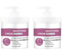 Crema antirughe per pelle flaccida, crema idratante all'acido ialuronico per corpo, collo e viso, migliora l'elasticità e contrasta il rilassamento cutaneo, con crema idratante al collagene e acido ia