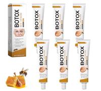 Crema antirughe per veleno d'api, crema magica per la pelle, lifting e rigenerazione, tutti i tipi di pelle, crema anti-invecchiamento, crema antirughe, crema idratante (6 pezzi)