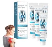 Crema Articolare all'Acido Ialuronico - Sollievo Rapido per Dolori a Schiena, Collo, Mani e Ginocchia, Formula Lenitiva e Riparativa per Articolazioni e Ossa, per la schiena, le gambe (A-4PC)