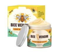 Crema articolare, Bee-VenomJoint ReliefBalm, Crema rilassante muscolare, delicata e non irritante, idratante a lunga durata, allevia la rigidità, rilassante muscolare per gambe, collo, ginocchia