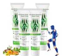 Crema Articolare per Cura Quotidiana - Nutrimento Intenso con Ingredienti Delicati, Ideale per Massaggi su Schiena, Collo, Mani e Ginocchia, Sollievo e Benessere per le Articolazioni (A-4PC)