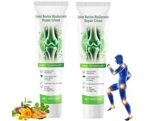 Crema Articolare per Cura Quotidiana - Nutrimento Intenso con Ingredienti Delicati, Ideale per Massaggi su Schiena, Collo, Mani e Ginocchia, Sollievo e Benessere per le Articolazioni (A-2PC)