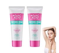 Crema Ascelle al Collagene 2 Pezzi, per un Effetto Rassodante e Schiarente sulla Pelle delle Ascelle, Idratazione per una Cute Morbida e Levigata, Riduce le Sfumature Scure e gli Odori Sgradevoli