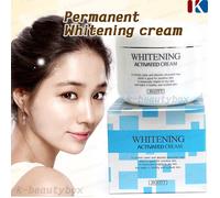 Crema attiva sbiancante permanente 100 g crema schiarente idratante Korea Cos...