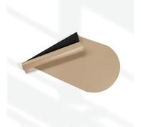 Crema Bianco Beige Nudo Ecologico Vegano Logo Laser Personalizzato Pu Gomma Antiscivolo estremità Rotonda Ovale Capsula Forma Yoga Tappetino, Milk Tea Color