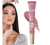 Crema Blush Cheeks, Formula liquida schiuma, 4,84 x 0,98 cm, lunga durata idratazione, opaco naturale Glow Finish, Blendable Lightweight for Cheeks Lips Makeup
