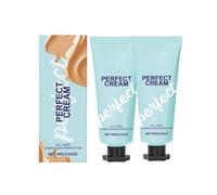Crema Body Coverage, All Over Complexion Perfector, equilibra il tono della pelle e il fondotinta leggero, Perfector, impermeabile e duraturo, base per la pelle matura, leviga le tonalità, 2 pezzi
