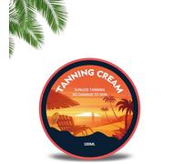 Crema Bronceadora Intensiva 190 ml - Loción Aceleradora con Fórmula Natural para un Bronceado Rápido y Luminoso al Sol o en Solárium