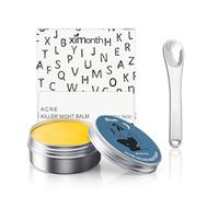 Crema Brufoli Viso, Crema Acne, CremaBrufoli Sedere con Espátula | con Vitamin E,Olio di Calendula e Olio di Lavanda, per Viso e Glutei, Zona Schiena e Cosce