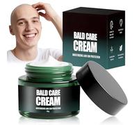Crema calvizie nutriente da 50 g - 1 crema per la cura del cuoio capelluto, idratante, nutriente e cura del cuoio capelluto per la calvizie, crema calvizie naturale per uomini, crema dopobarba