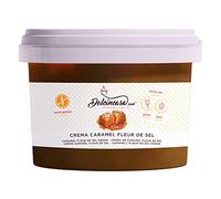 Crema Caramello Fleur de Sel Senza Glutine 500 Gr - Crema Spalmabile pronta per l'utilizzo