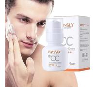 Crema CC per uomo - BB Cream da uomo da 40 ml - BB Cream SPF 50+++, CC Cream anti-arrossamento, Crema multiuso anti-lucidità per il controllo dell'olio per tutti i tipi di pelle Pekmar