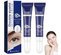 Crema che definisce le palpebre, Gel modellante a doppia palpebra, Finitura naturale invisibile, Perfetto per incappucciamento, cedimento, palpebre irregolari o singole (2 Pcs)