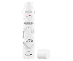 Crema che elimina l’effetto elettrostatico e poroso ad ogni tipo di capello. Ridona al capello il PH fisiologico. Amore Liquido BALATO