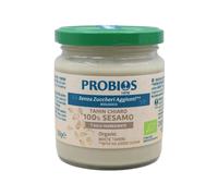 PROBIOS Crema chiara 100% Sesamo - Tahin chiaro senza glutine, 200 grammi