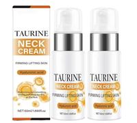 Crema collo alla taurina, crema rassodante per il collo, idrata e rassoda la pelle, per rilassamento cutaneo, rughe e linee sottili (2PCS)