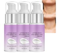 Crema Collo Rassodante per Pelle Crepey, Crema Collo Stringere & Sollevare con Retinolo, Collagene, Idratante Anti-età per Collo & Décolleté, Spalle, Riduce le Rughe e Migliora l'Elasticità (3PCS)