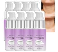 Crema Collo Rassodante per Pelle Crepey, Crema Collo Stringere & Sollevare con Retinolo, Collagene, Idratante Anti-età per Collo & Décolleté, Spalle, Riduce le Rughe e Migliora l'Elasticità (8PCS)