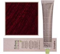 NEW Echos Color - 6.66 Biondo Scuro Rosso Intenso - Crema Colorante senza PPD e Resorcina - 100 ml
