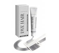 Crema Colorante For Capelli Grigi A Lunga Durata - Lucentezza Naturale E Transizione Graduale Verso L'argento, Facile Applicazione Lavaggio, Formula Delicata For Lucenti