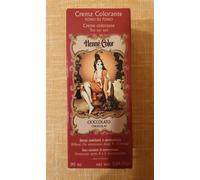 Crema colorante henné color henne capelli hennè bio Sitarama cioccolato 90ml new