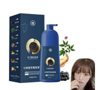 Crema colorante per capelli a base vegetale, shampoo per tintura per capelli con piante a bolle, crema per la tintura dei capelli protettiva del colore proteico, shampoo per capelli coreano, shampoo