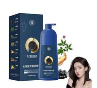 Crema colorante per capelli a base vegetale, shampoo per tintura per capelli con piante a bolle, crema per la tintura dei capelli protettiva del colore proteico, shampoo per capelli coreano, shampoo