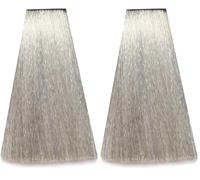 Crema colorante permanente ARUAL, 60 ml, argento (Confezione da 2)