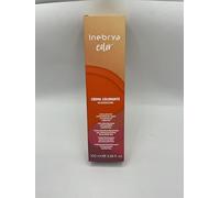 Crema colore permanente per capelli con semi di lino e aloe vera 100ml INEBRYA (- 3.0 castano scuro)