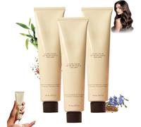 Crema completa per asciugatura all'aria per capelli ricci, crema modellante per asciugatura all'aria senza calore, crema per asciugatura all'aria per capelli ricci (3PC)