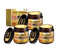 Crema completa per veleno d'api, 3 pezzi Bee Venom Complete Cream, crema per la cura della pelle, lenitivo profondo Nourishment, formula naturale, cura delicata, Bee Venom All-in-One Cream per tutti i