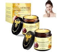 Crema completa per veleno d'api, crema professionale per il trattamento della pelle, unguento veleno d'api, cura delicata per tutti i tipi di pelle (2 pezzi)