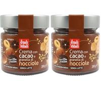 Crema con cacao e granella di nocciole (Confezione da 2)