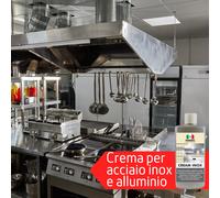 Crema concentrata lucidante specifica per acciaio inox e alluminio CREAM INOX