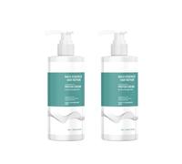 Crema condizionante alle proteine per capelli | Trattamento idratante levigante for capelli secchi e danneggiati(2PCS)