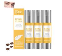 Crema contorno occhi al retinolo - Siero occhi con caffeina e retinolo per occhiaie e gonfiori, rassoda la pelle, riduce efficacemente le linee sottili intorno agli occhi, idratante, crema quotidiana