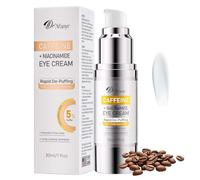 Crema contorno occhi alla caffeina, con caffeina e niacinamide, per occhiaie e gonfiore, il trattamento sotto gli occhi riduce il gonfiore e la linea sottile, idratante e illuminante per la zona degli