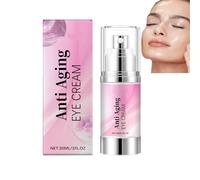 Crema contorno occhi alla caffeina - Siero idratante per occhiaie e borse sotto gli occhi - Crema antirughe leggera e riparatrice per rughe sottili - Cura quotidiana del contorno (1 pezzi)